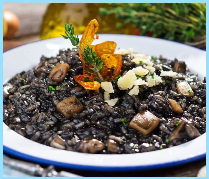 Crni rižot - Black risotto