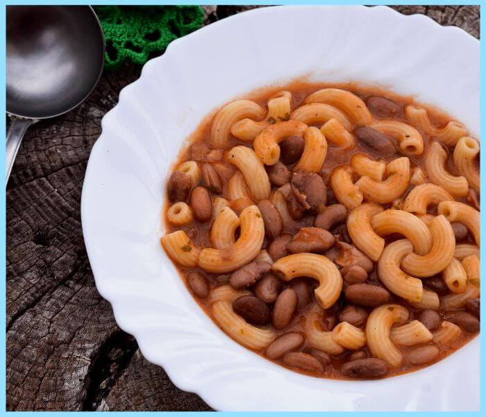 Pa&scaron;ta Fažol - Pasta and Beans  